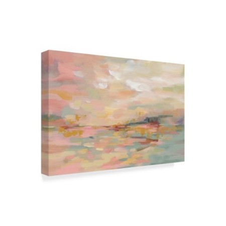 Trademark Fine Art Silvia Vassileva 'Pink Waves' Canvas Art, 22x32 WAP04165-C2232GG